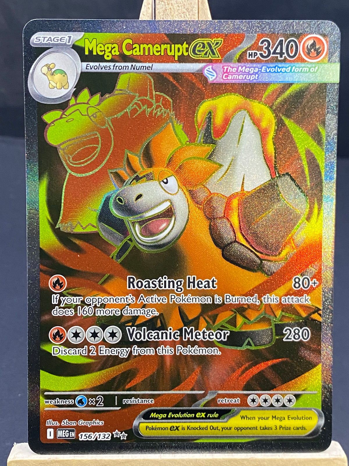 Mega Camerupt ex Mega Evolution
