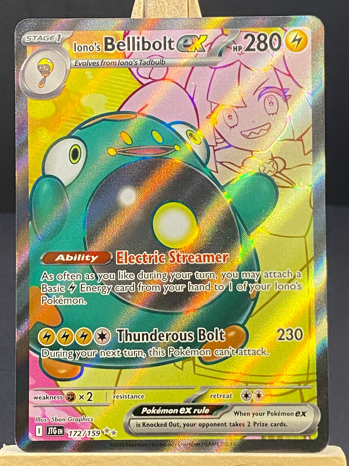 Iono's Bellibolt ex Journey Together