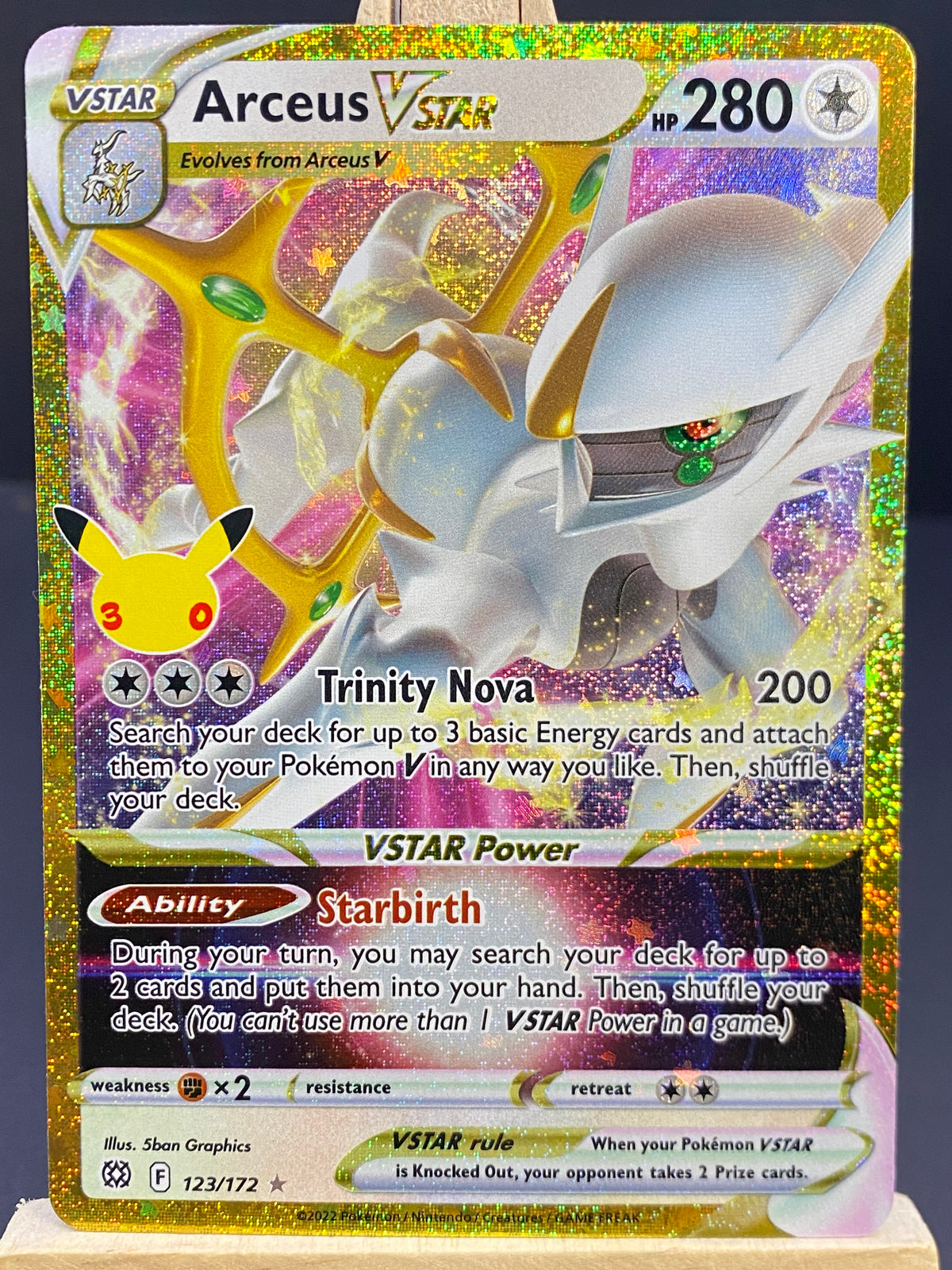Arceus VSTAR 30th Celebration