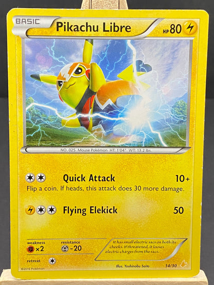 Pikachu Libre XY trainer Kit (Pikachu Libre)