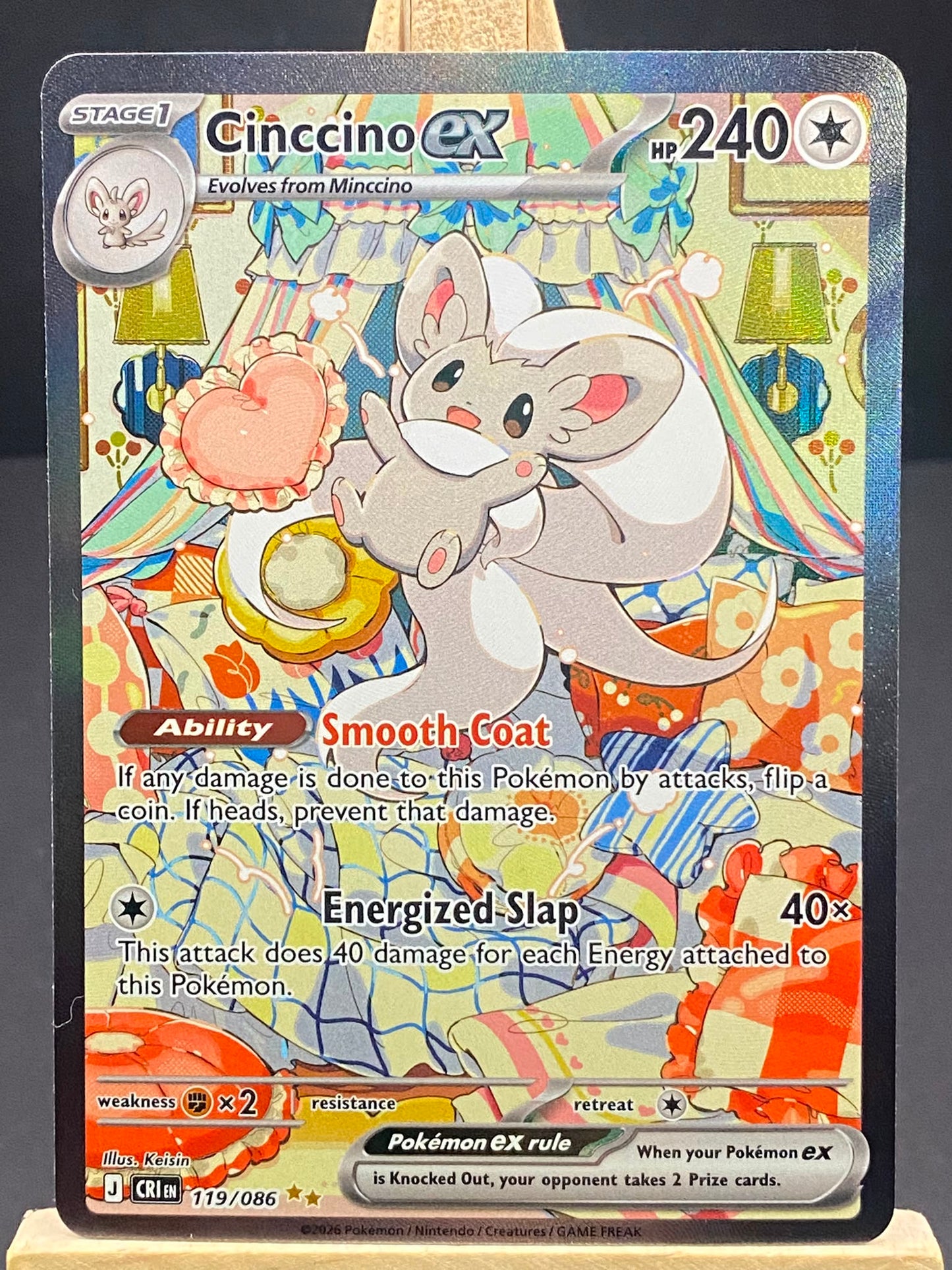 Cinccino ex Chaos Rising