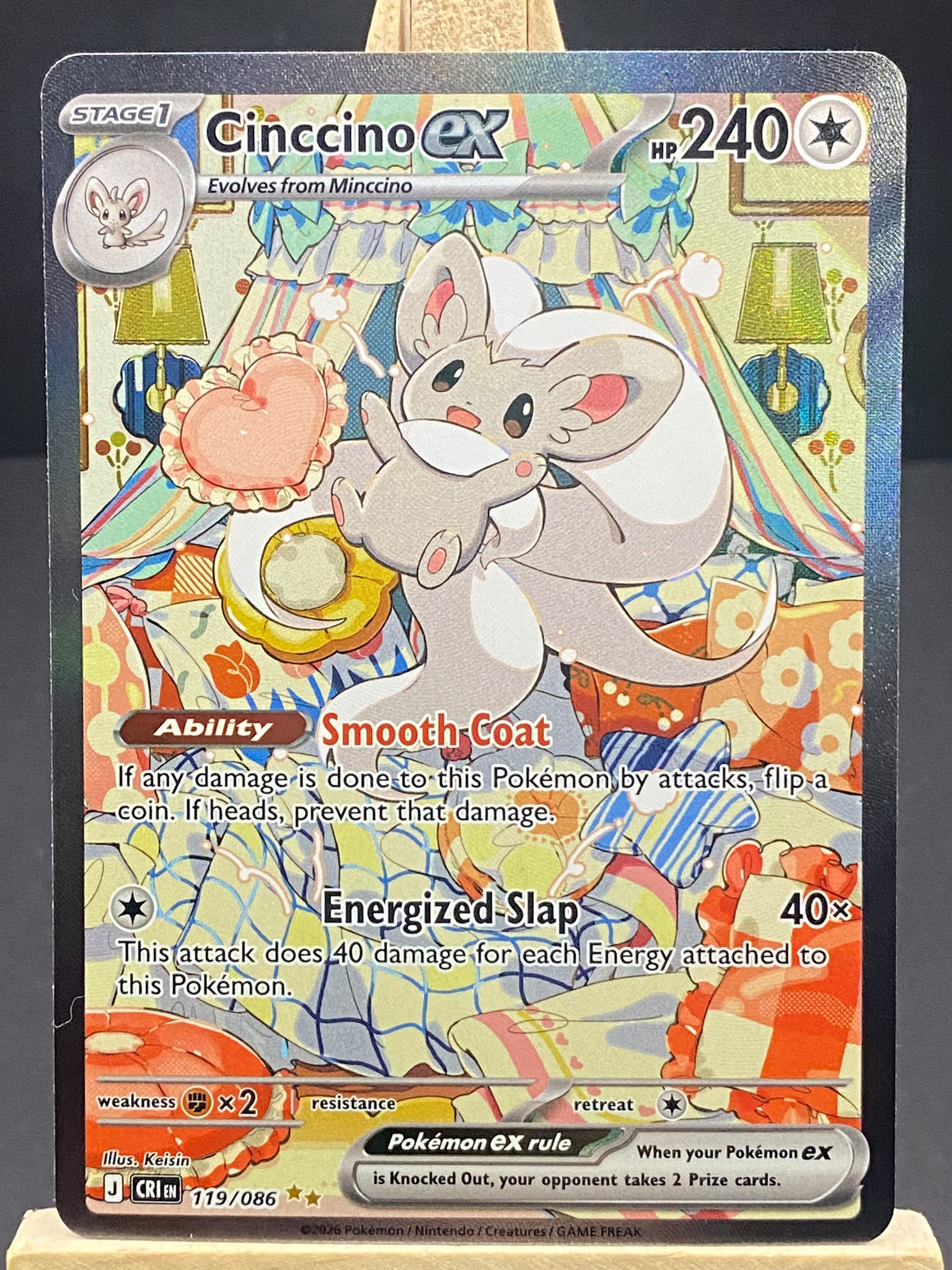 Cinccino ex Chaos Rising