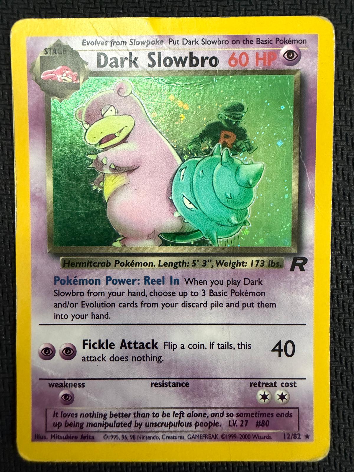 Dark Slowbro Team Rocket