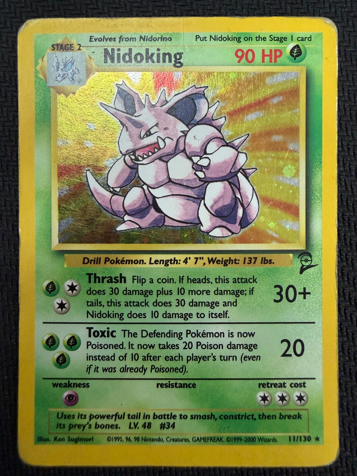 Nidoking Base Set 2