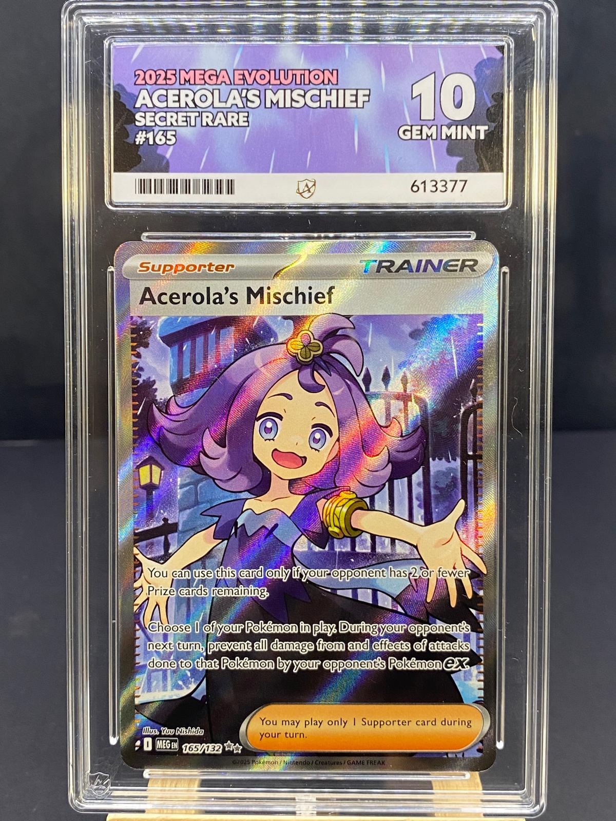 Acerola's Mischief Mega Evolution