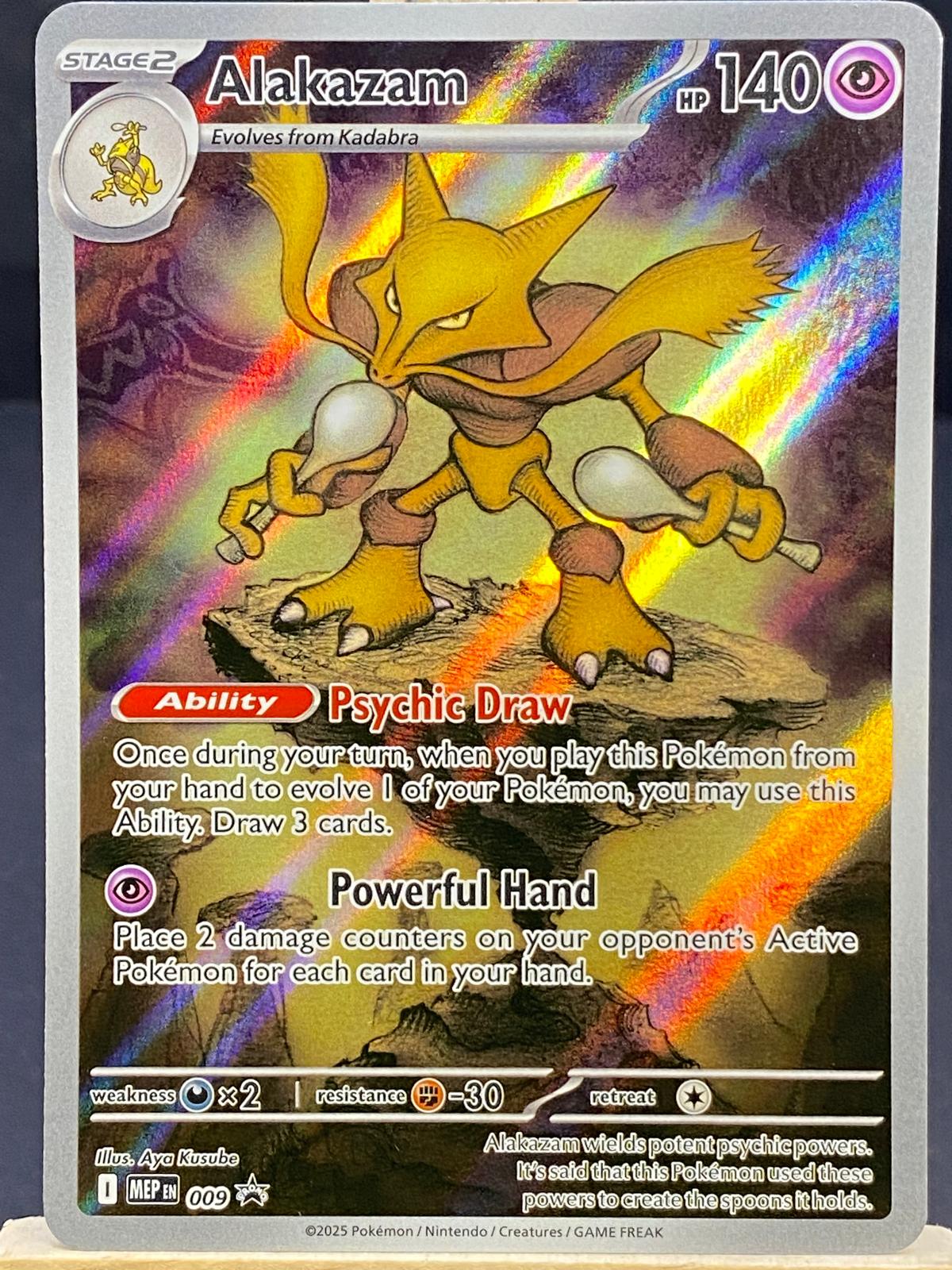 Alakazam Mega Evolution Promos