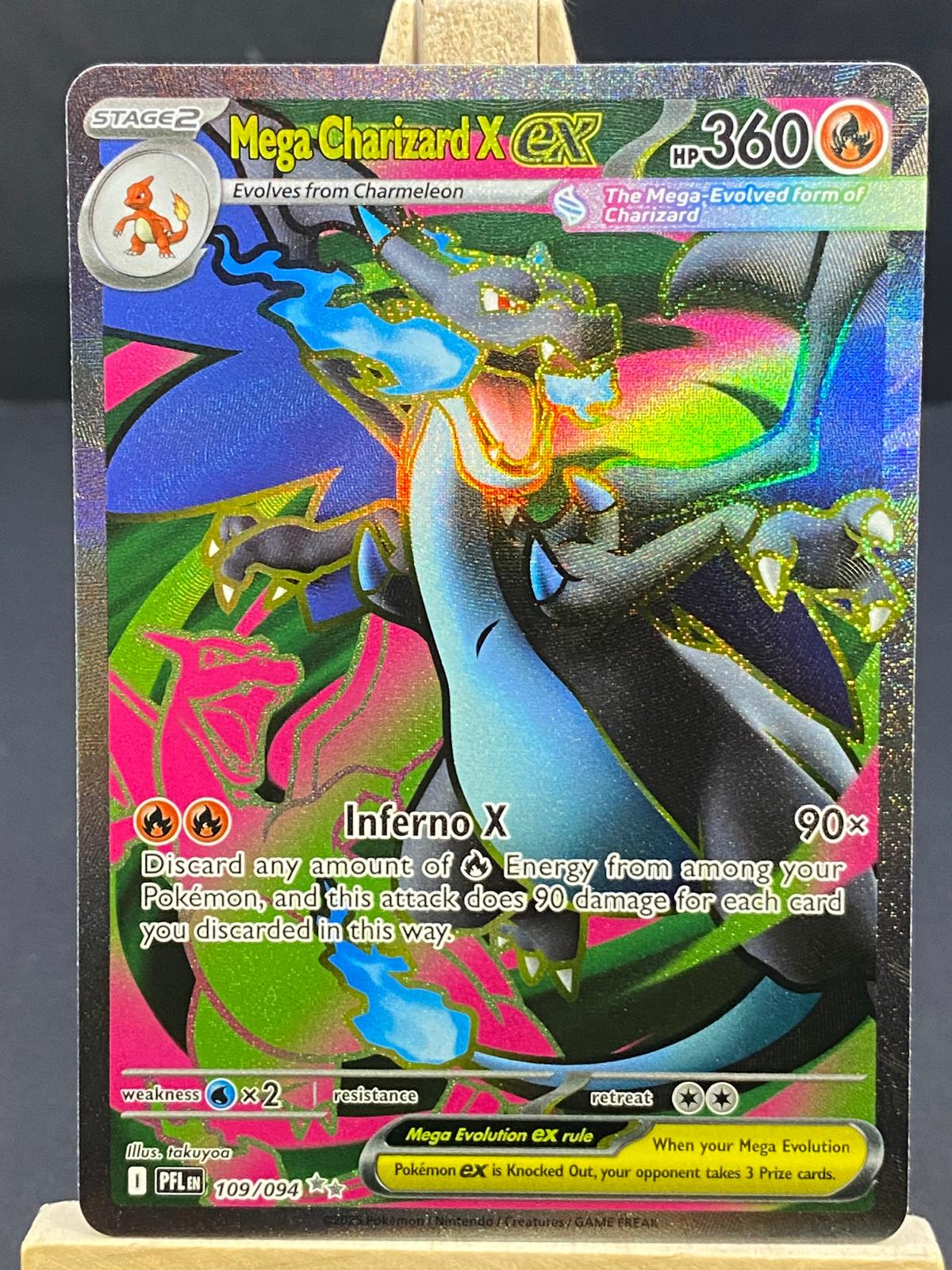 Mega Charizard X ex Phantasmal Flames