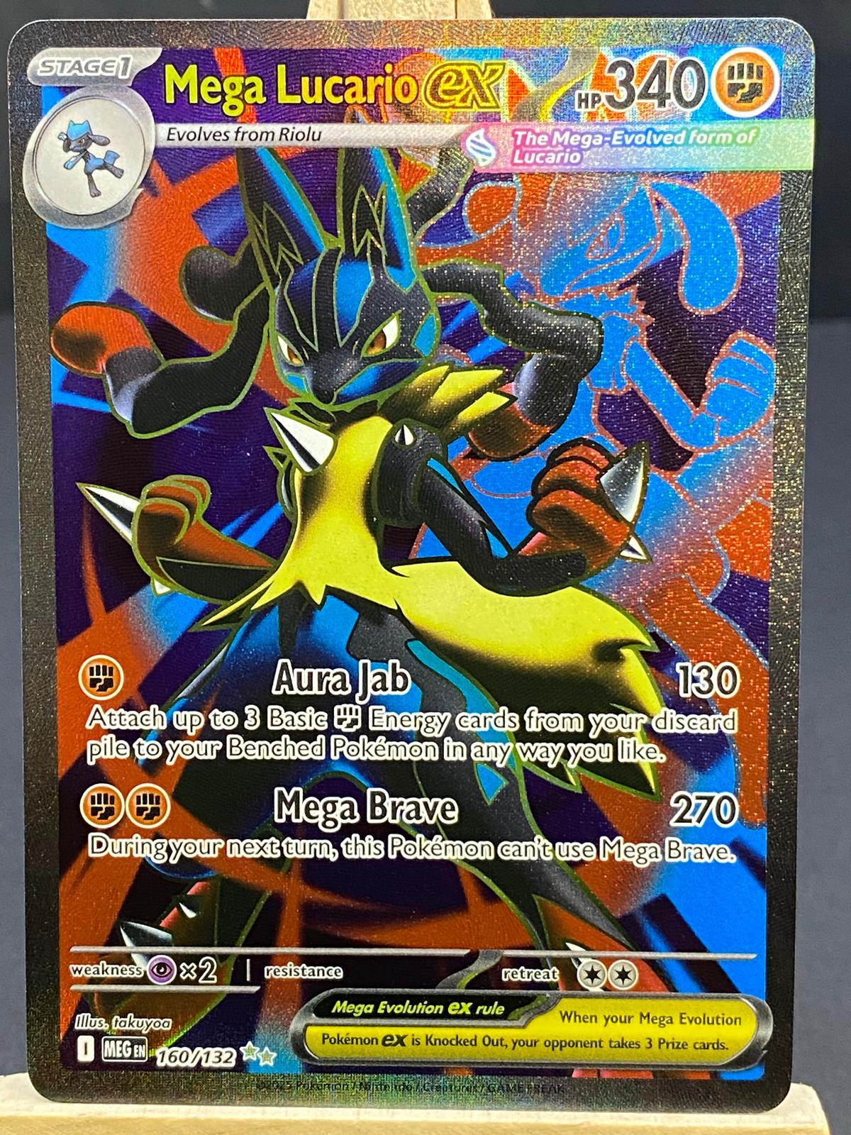 Mega Lucario ex Mega Evolution