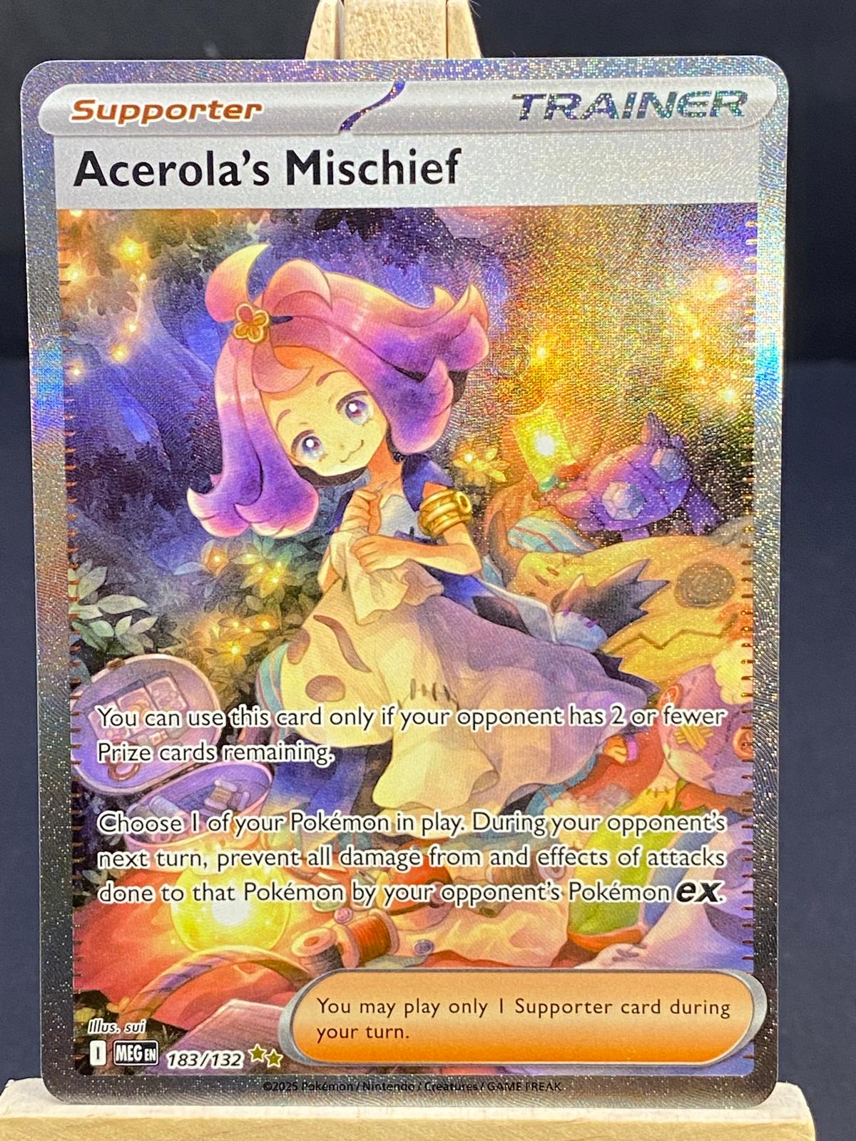 Acerola's Mischief Mega Evolution
