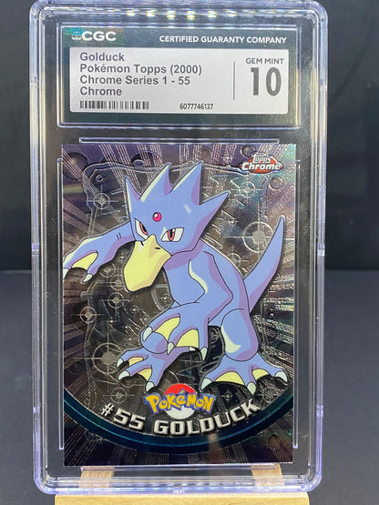 Golduck Topps Chrome Series 1
