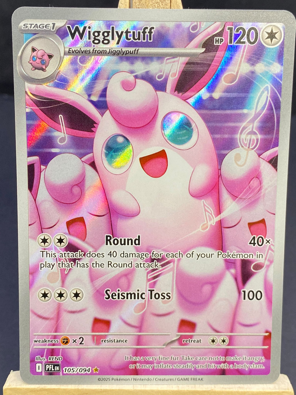 Wigglytuff Phantasmal Flames