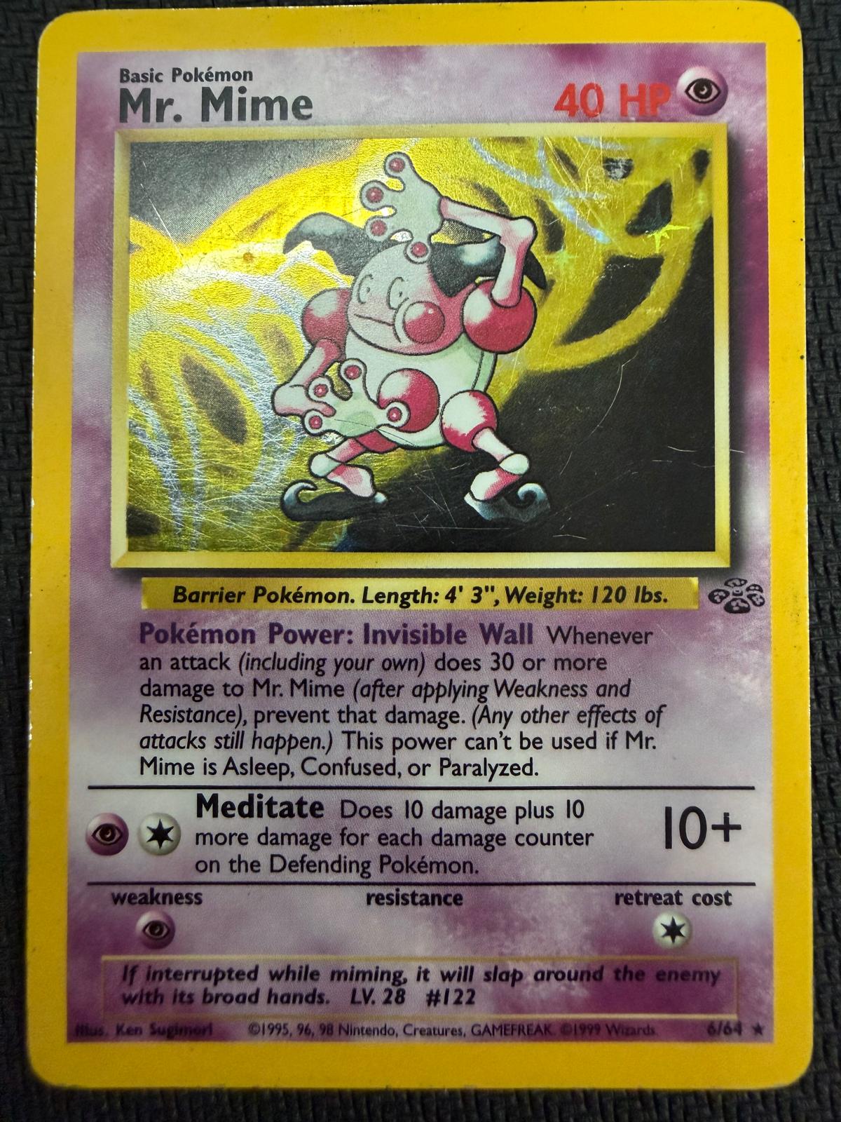 006/64 - Mr. Mime - Jungle (Normal Holo)