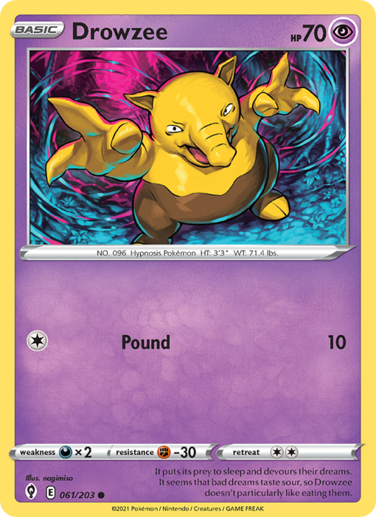 Drowzee - Evolving Skies