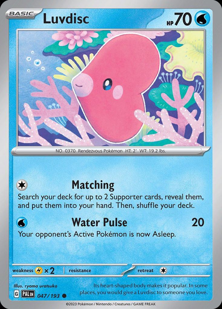 Luvdisc - Paldea Evolved