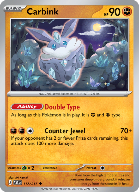 Carbink - Ascended Heroes