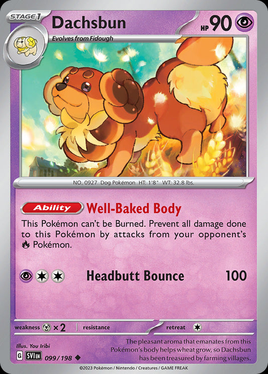 Dachsbun - Scarlet & Violet