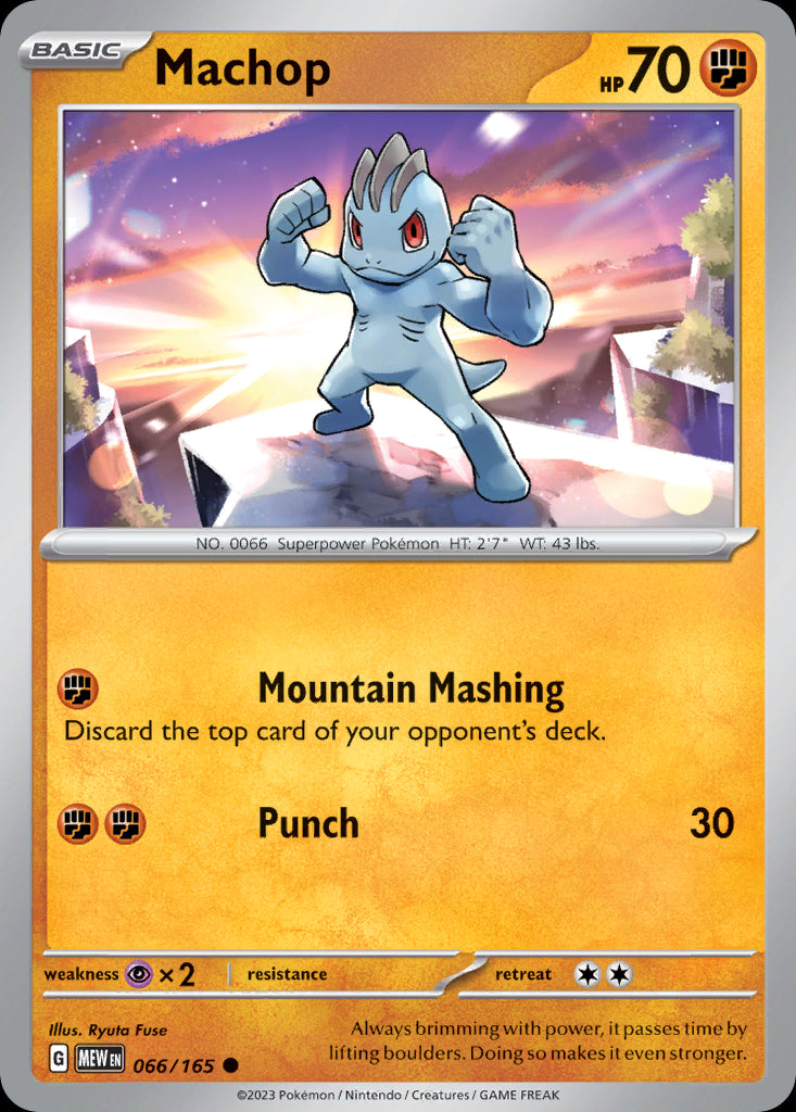 Machop - Scarlet & Violet 151