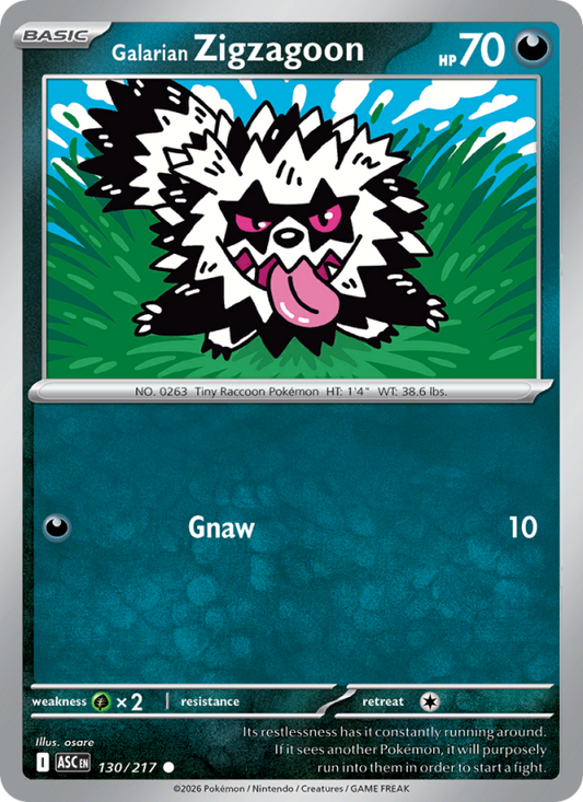 Galarian Zigzagoon - Ascended Heroes