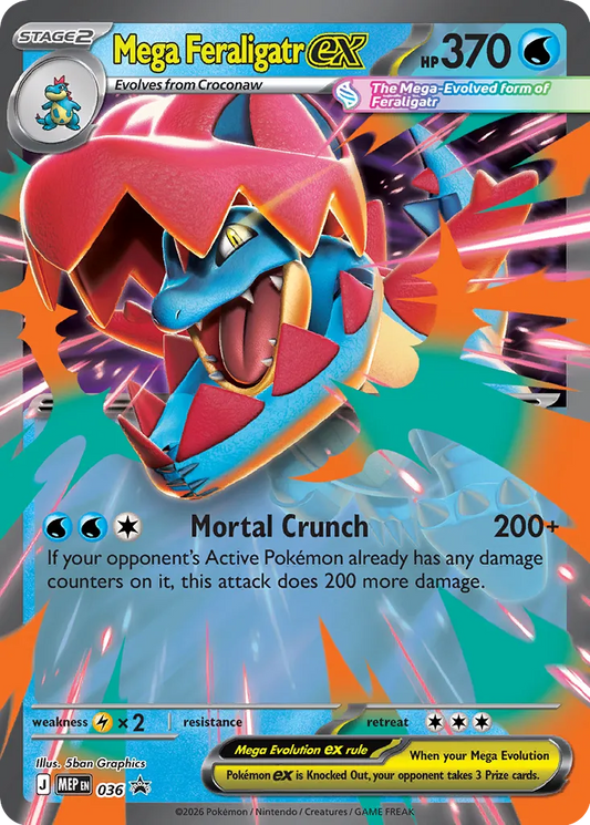 Mega Feraligatr ex - Mega Evolution Promos