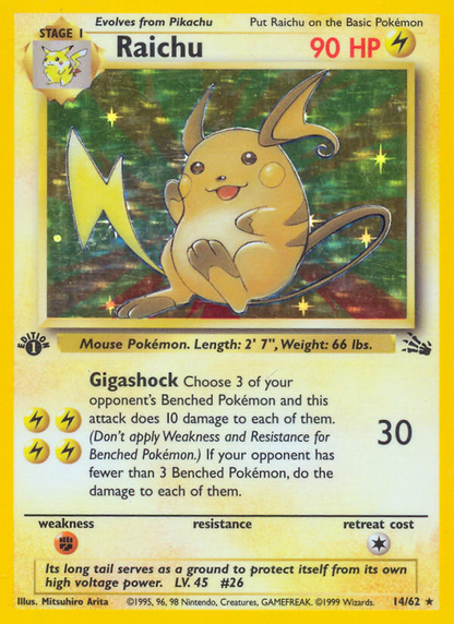 Raichu - Fossil