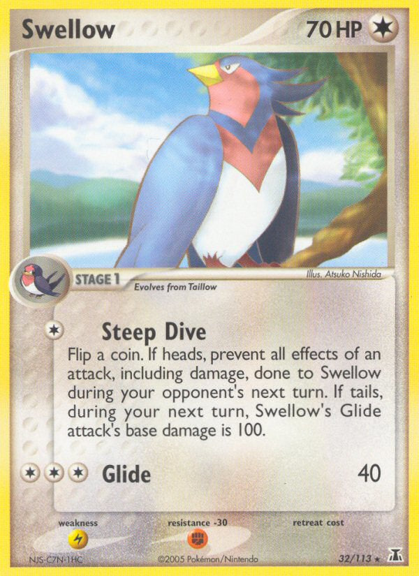Swellow - EX Delta Species
