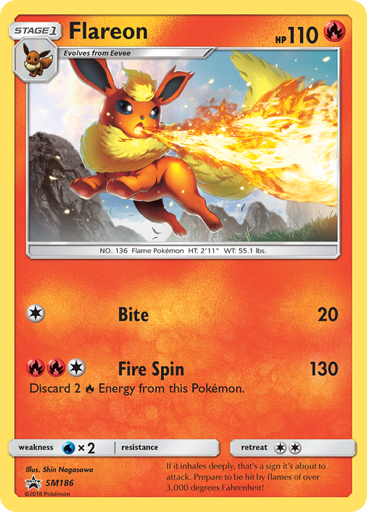 Flareon - Sun & Moon Promos