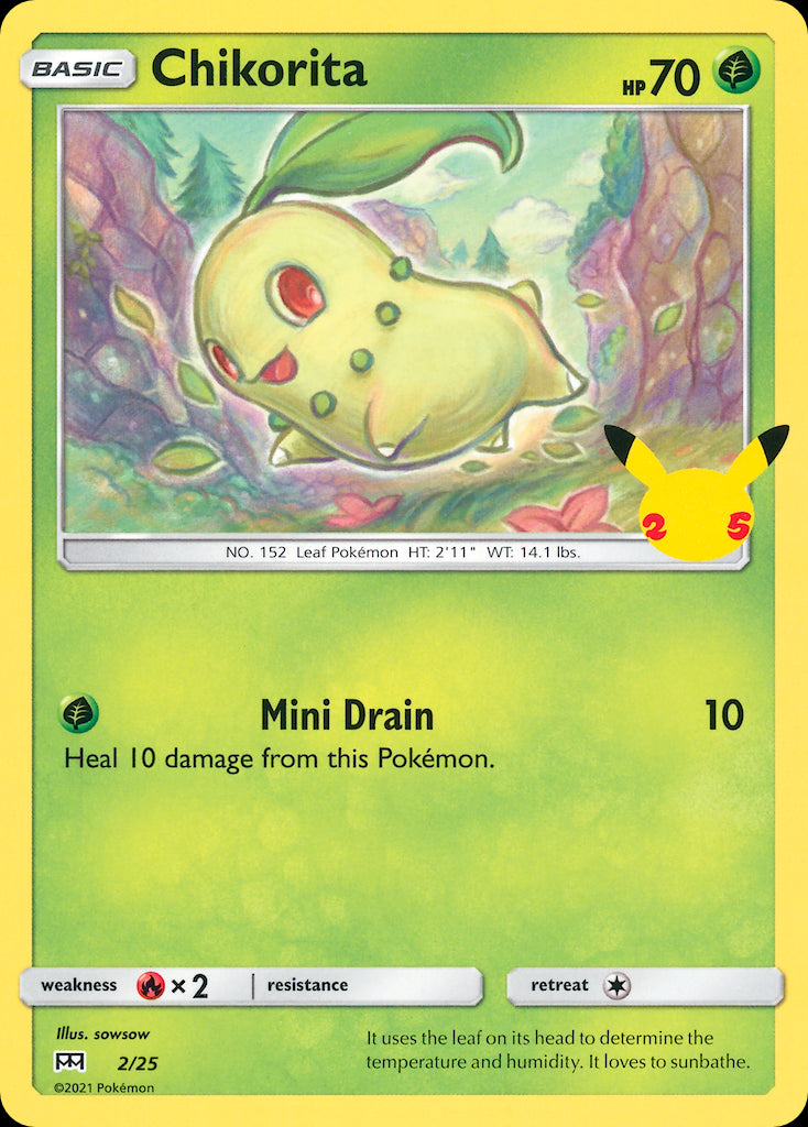 Chikorita - McDonald's Collection 2021