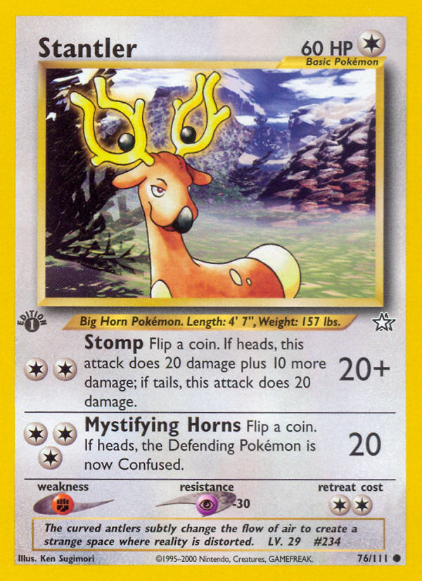 Stantler - Neo Genesis
