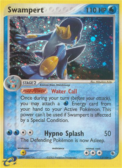 Swampert - EX Ruby & Sapphire