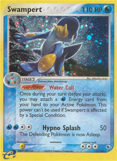 Swampert - EX Ruby & Sapphire