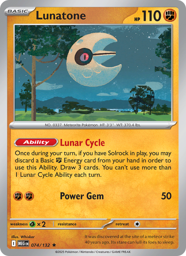 Lunatone - Mega Evolution