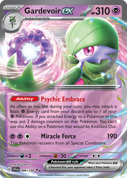 Gardevoir ex - Scarlet & Violet