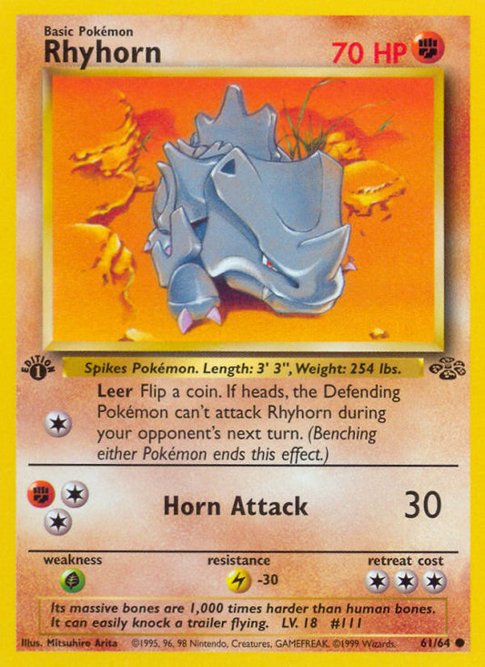 Rhyhorn - Jungle
