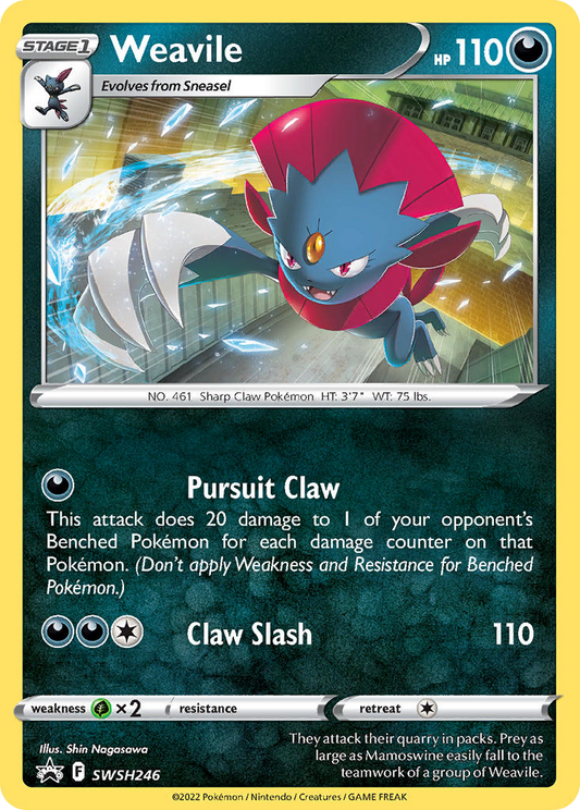 Weavile - Sword & Shield Promos