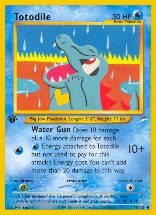 Totodile - Neo Destiny