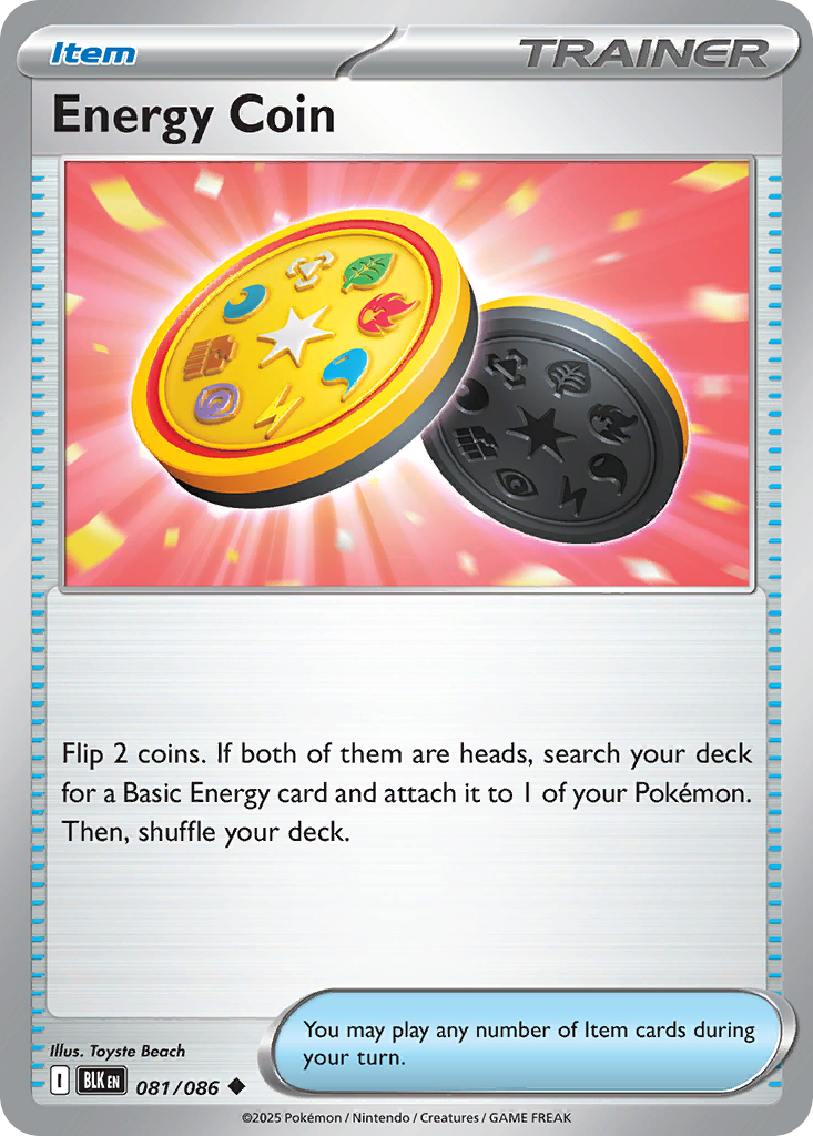 Energy Coin - Black Bolt