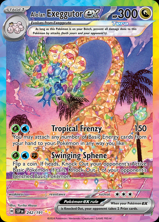 Alolan Exeggutor ex - Surging Sparks
