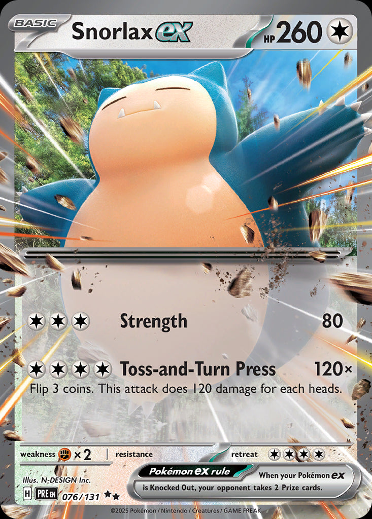 Snorlax ex - Prismatic Evolutions