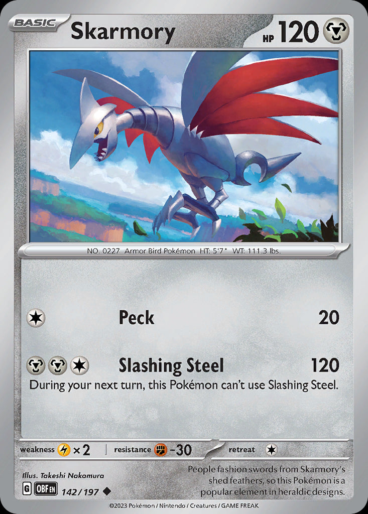 Skarmory - Obsidian Flames