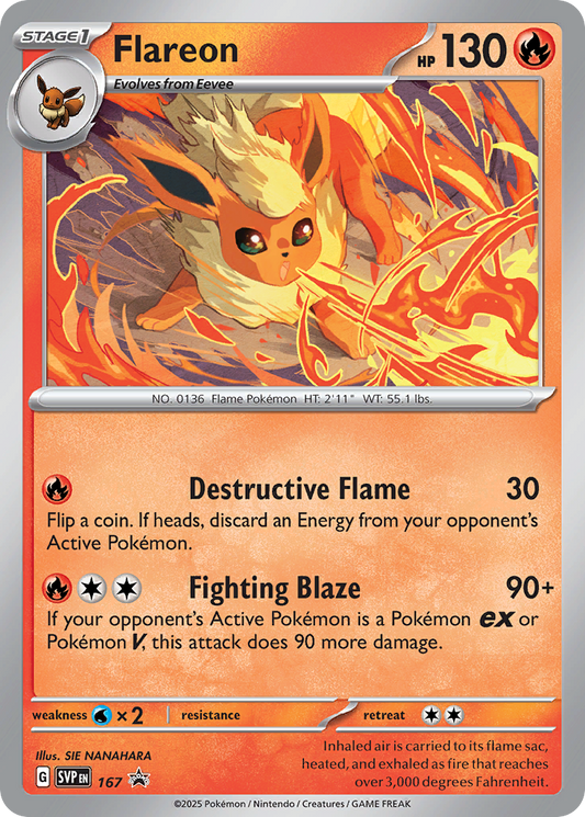 Flareon - Scarlet & Violet Black Star Promos