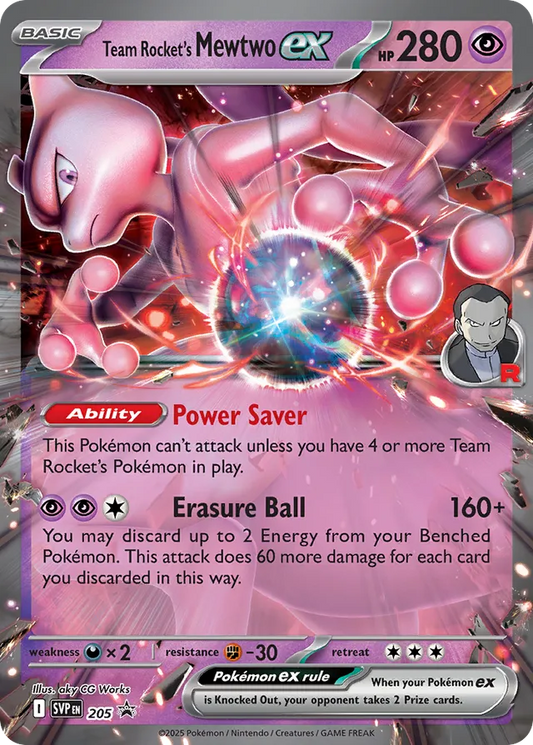 Team Rocket's Mewtwo ex - Scarlet & Violet Promos