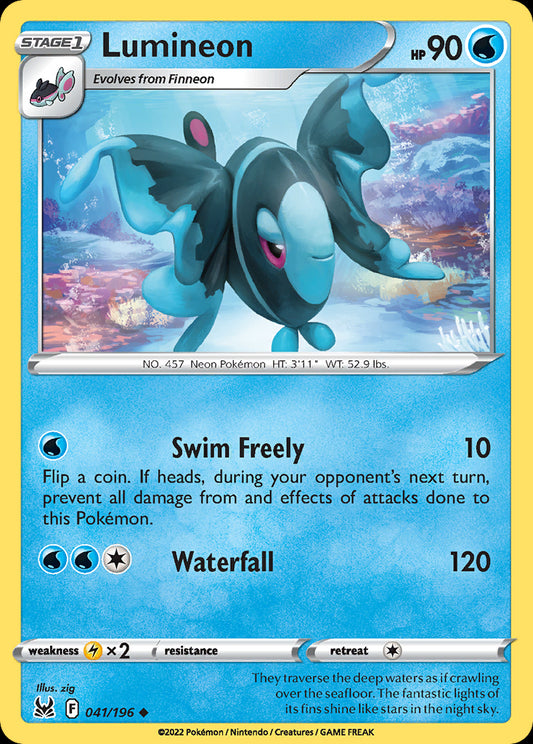 Lumineon - Lost Origin