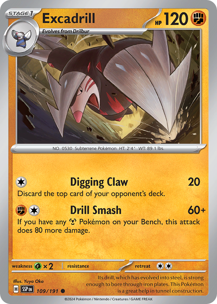 Excadrill - Surging Sparks