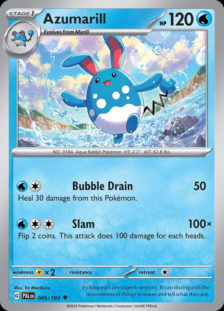 Azumarill - Paldea Evolved