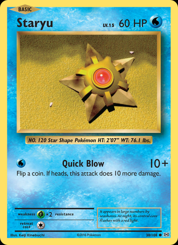 Staryu - Evolutions