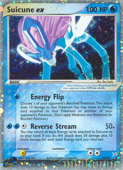 Suicune ex - EX Team Magma vs Team Aqua