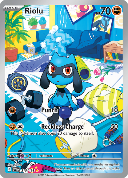 Riolu - Scarlet & Violet