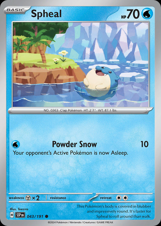 Spheal - Surging Sparks