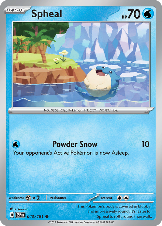 Spheal - Surging Sparks