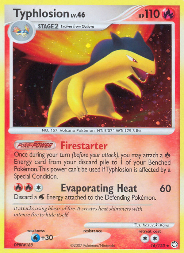 Typhlosion - Mysterious Treasures